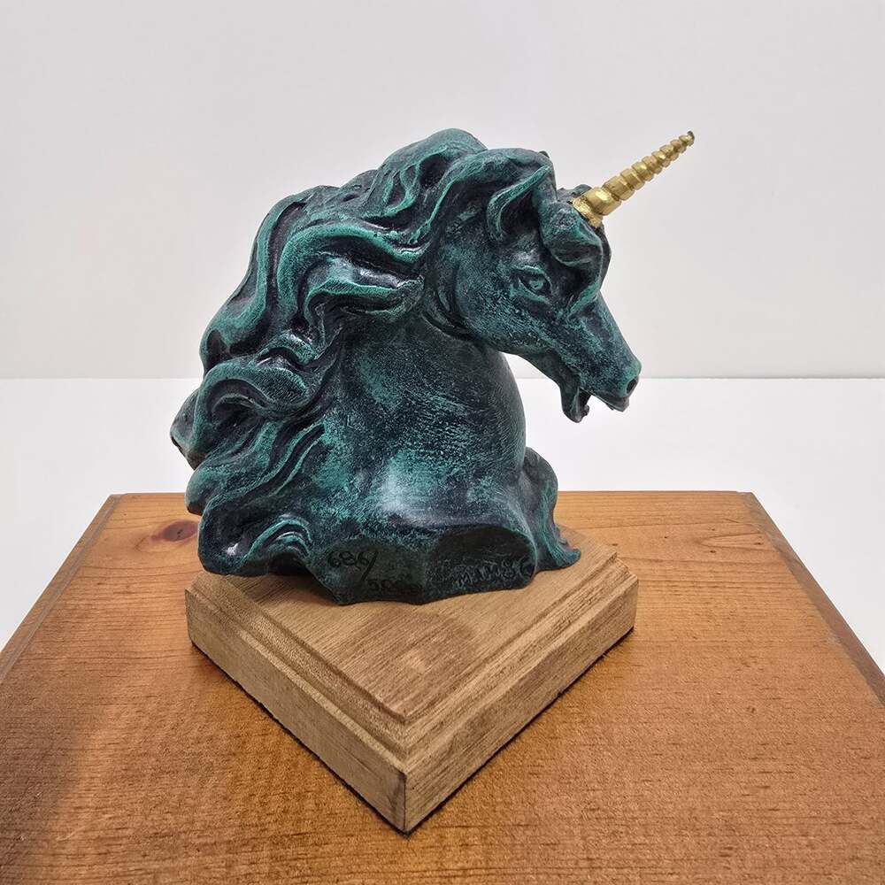 Vintage 1986 Unicorn State, Fantasy Art Limited Edition 686/5000 - Signed